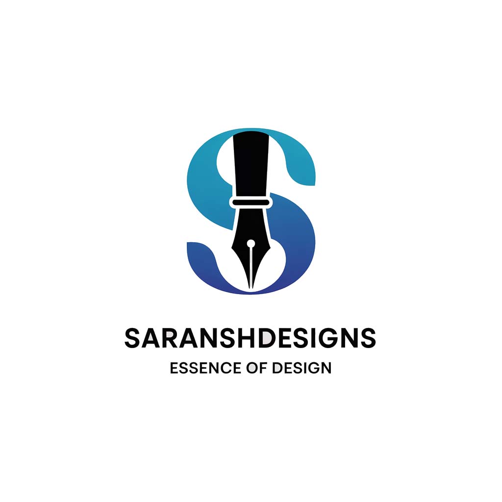 The first logo concept, before refining